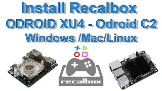 How To Install Recalbox Remix ODROID XU4  Odroid C2 Windows MacLinux [upl. by Tham]