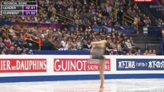 Kanako Murakami  2014 World Championships  SP [upl. by Neeroc]