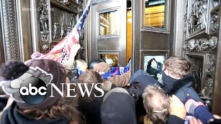 ProTrump protesters storm US Capitol [upl. by Aulea658]