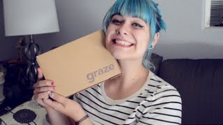 HEALTHY SNACKS  Graze Box Unboxing  JessuDessu [upl. by Monte]