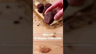 BISCOTTI AL DOPPIO CIOCCOLATO la Ricetta Facile di BuonIdea [upl. by Elirpa]