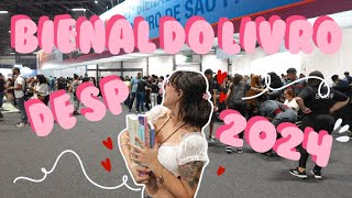 bienal do livro de São Paulo 2024 tour e aventuras quase ficando sem teto 🤣💖 [upl. by Calondra]