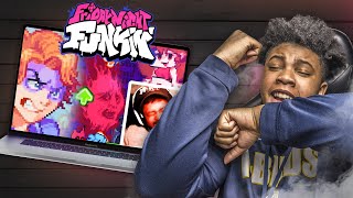 Coryxkenshin Friday Night Funkin WEEK 6 DEMON HAS ME SCREAMIN Part 4 Reaction [upl. by Zetnauq]