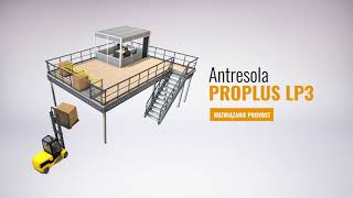 Antresola magazynowa Proplus LP3  Provost Polska [upl. by Rebmyk320]