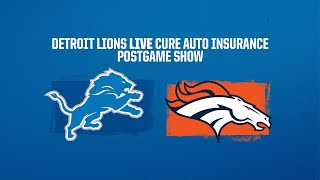 Lions vs Broncos Week 15  Detroit Lions Live CURE Auto Insurance Postgame Show [upl. by Stephie]