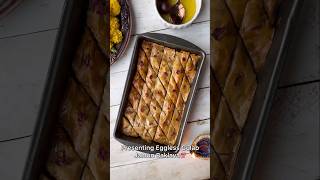 The CRAZIEST baklava you will ever see Diwali special eggless Gulab jamun baklava recipe shorts [upl. by Boehmer283]