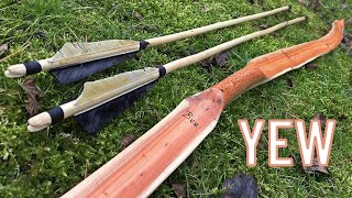 Branch Bow Building  A Yew Selfbow [upl. by Eizzo]