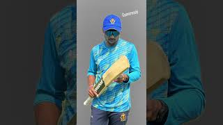 Krishnappa Gowtham With Reebok English Willow Cricket Bat [upl. by Schell]