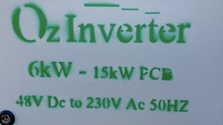 OzInverter make your own costeffective 6kW inverter [upl. by Aryek]