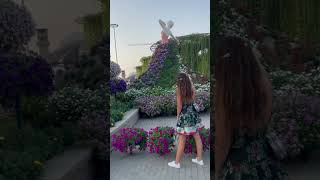 O Maior Jardim de Flores do Mundo Conheça o Miracle Garden em Dubai jardimdeflores dubai viagem [upl. by Lentha]