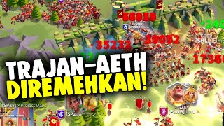 Ketika Rally Trajan Æthelflæd diremehkan Netizen ROKI  Rise Of Kingdoms [upl. by Jonati]