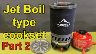 Widesea Jetboil Type Cookset Part 2 [upl. by Euqinahs]