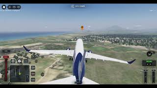 roblox LANDING IN PROJECT FLIGHT [upl. by Sarene]