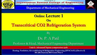 Lecture 11 Basic Transcritical System [upl. by Asilat]