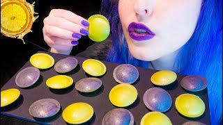 ASMR Super Crunchy Flying Saucers w Fizzy Coke Sherbet  Relaxing Eating Sounds No TalkingV 😻 [upl. by Melamie513]