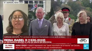 Carolina Zaccato quotYa veremos cómo Carlos III afrontará la relación con los países de su reinoquot [upl. by Paloma]