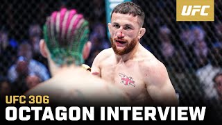 Merab Dvalishvili Octagon Interview  UFC 306 [upl. by Topping]