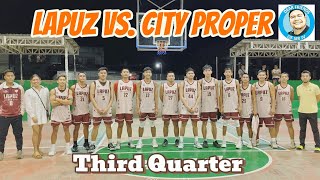 City Proper Stalwarts vs Lapuz Batang Pier  3rd Quarter  Battle of the Seven Districts [upl. by Ynnav]