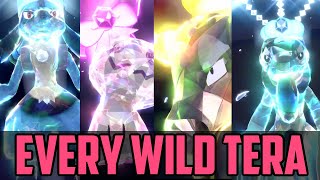 EVERY Wild Tera Pokémon  Pokémon Scarlet amp Violet [upl. by Oniotna458]