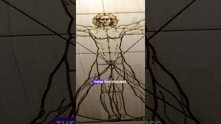 Vitruvian Man The Secret Behind Da Vinci’s Genius leonardodavincipainting [upl. by Anelac]