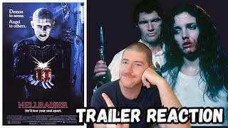 Hellraiser 1987 Trailer Reaction  Classic Horror Trailers [upl. by Aenal284]