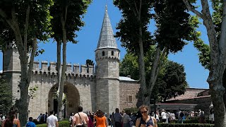 Topkapi Palace IstanbulTurkey full tour beautiful view and amazing Palace [upl. by Larsen]