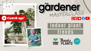 Indoor Plant Trends Masterclass with Tanya Visser [upl. by Annovy]