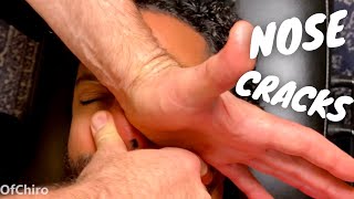 CHIROPRACTIC NOSE JOB  DONT WATCH THIS ONE [upl. by Ademordna]