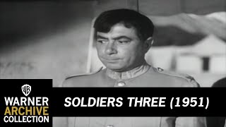 Trailer  Soldiers Three  Warner Archive [upl. by Ennobe649]