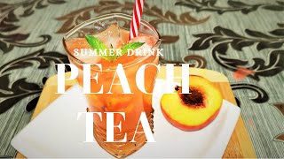 Peach iced tea recipe [upl. by Marlon819]