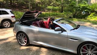 2013 Aston Martin DB9 Volante Top Down [upl. by Ynohtnaluap]