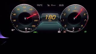 MercedesBenz A200 13T 163HP acceleration 0230 KMH [upl. by Boar26]