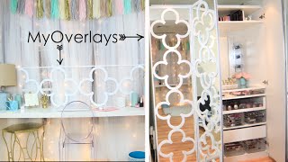 DIY Update Furniture MyOverLays Decor [upl. by Cory294]