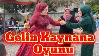 Aksaray Düğünleri Gelin Kaynana Oyunu [upl. by Atinaej]