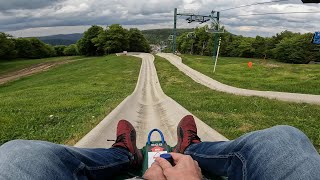 RolbaRun Luge du Col à La Schlucht 2024 POV Onride left [upl. by Atinrahs]