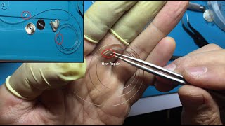 ST366497 메인 스프링 수리  ST366497 Movement Mainspring Repair [upl. by Swainson]