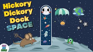 Hickory Dickory Dock Space Edition  Mouse Clock Song  Nursery Rhymes for Kids shorts [upl. by Ephrayim54]