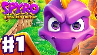 Spyro Trilogy  Complete 337 Walkthrough  All Collectibles Longplay [upl. by Cristina]