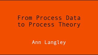 From Process Data to Process Theory [upl. by Airb]