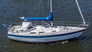 Splendid HallbergRassy 312 offered by NOVA YACHTING your HallbergRassy importer in the Benelux [upl. by Raab]