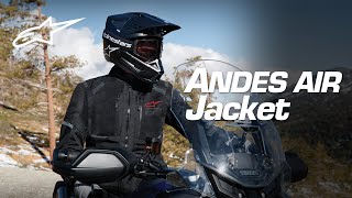 Alpinestars Andes Air Jacket presentazione  tuttoperlamotoit [upl. by Arocat]