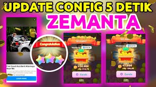 UPDATE LAGI❗️SHARE CONFIG ZEMANTA TERBARU BUAT NUYUL GAME AKSES AWAL PENGHASIL SALDO DANA [upl. by Uyerta]