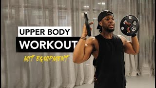 HOME WORKOUT  UPPER BODY WEIGHT TRAINING  YVES [upl. by Negyam]