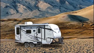 Quick tour of the new Nash 17K Travel Trailer [upl. by Atirys229]