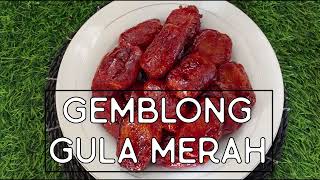 Resep Gemblong Ketan Putih 3 bahan   Jajanan Tradisional [upl. by Llerrej]