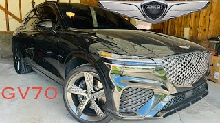 Genesis GV70 Review A Genuinely Great Luxury SUV  2023 Gv70 35t [upl. by Plume]