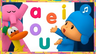 🅰️ RHAPSODY IN VOWELS  Nursery Rhymes amp Baby Songs  Pocoyo [upl. by Hurwit29]