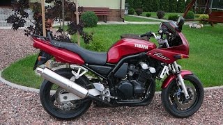 Первый раз на мотоцикле Yamaha FZS 600 Fazer For the first time [upl. by Emerej]