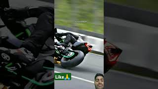 Fast bike riding scene kawasakininjah2rtopspeed ninja automobile [upl. by Vincelette]