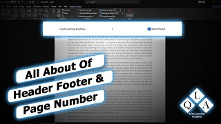 MS Word Header Footer amp Page Number For Beginner  Bangla Tutorial [upl. by Aronos]